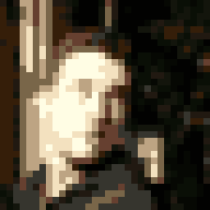 Pixel portrait of Ben